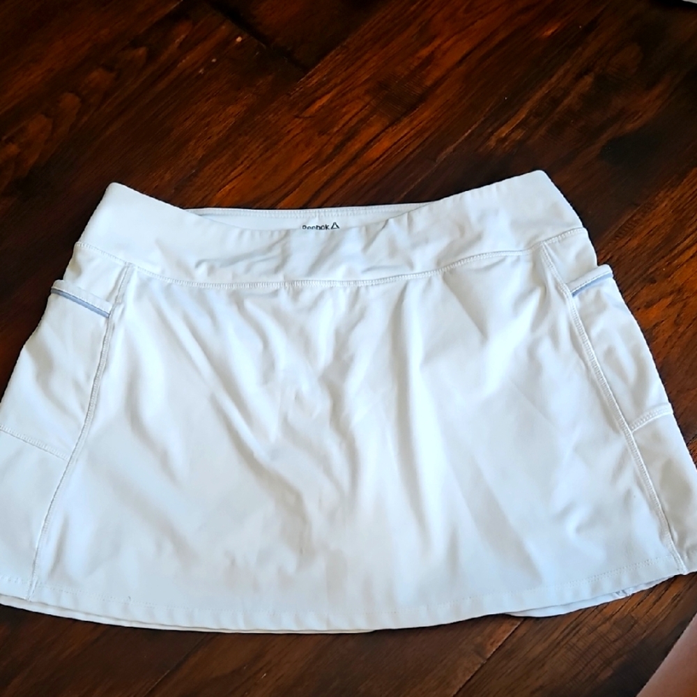 Reebok White Sports Skort Sz L